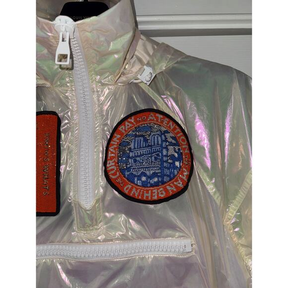 Louis Vuitton Virgil Abloh SS19 Iridescent Prism Anorak Windbreaker Jacket 48 - Picture 5 of 16
